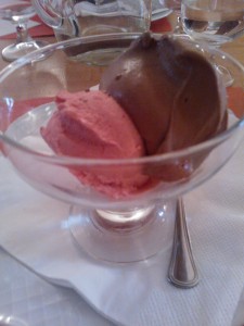 Strawberry & Chocolate Gelato