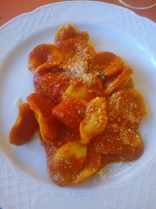 Orechiette with Tomato Sauce