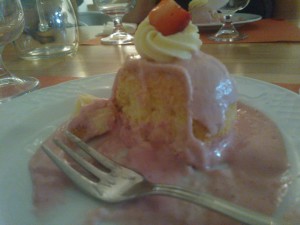 Strawberry Spongecake