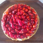 Strawberry Tart with pastry cream