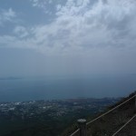 View fron the top of Mt. Vesuvius