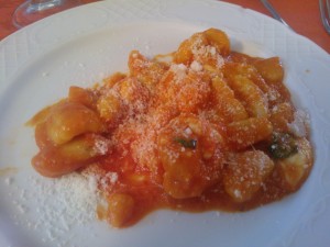 Gnocchi with Tomato Sauce