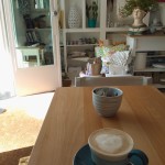 A comforting cappuccino at Casa e Bottegga