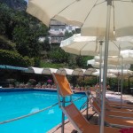 The pool at Hotel Domina Royal in Positano