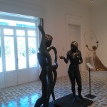 Sculptures at the Salvador Dali Exhibit