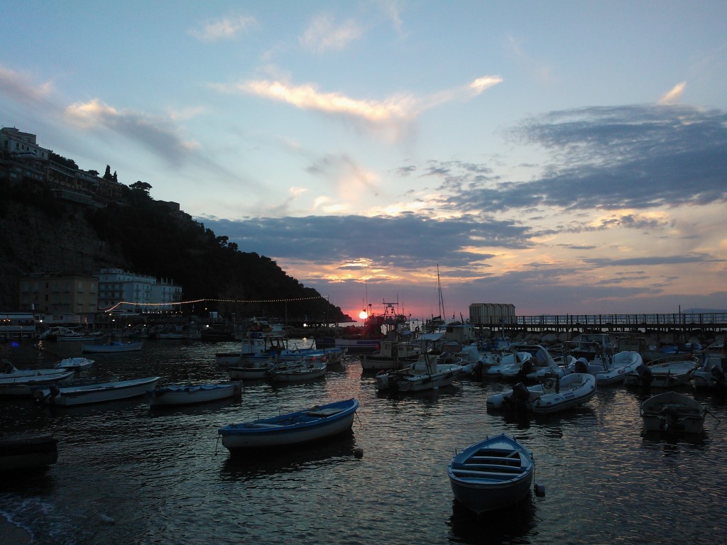 Marina Grande at Sunset