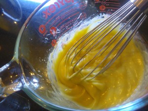 Homemade mustardy-mayo