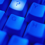Question Mark Key on Computer Keyboard