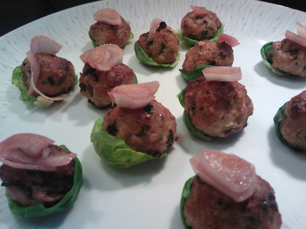 Cooking Light's 'Meatballs in Brussels Sprout Cups'