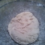 The ball of gnocchi dough