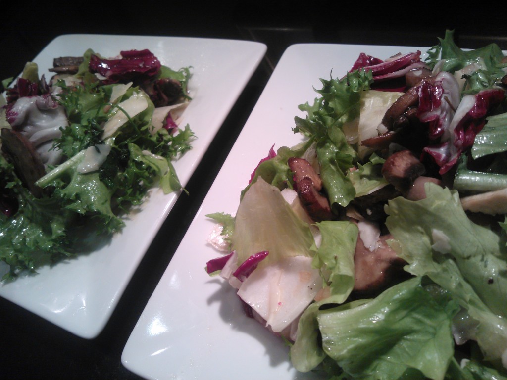 Food & Wine's 'Warm Chicory Salad with Mushrooms'