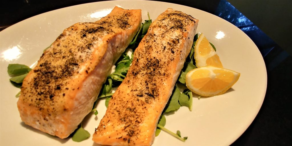 Earl Grey & Mustard-Glazed Salmon | Around Anna's Table